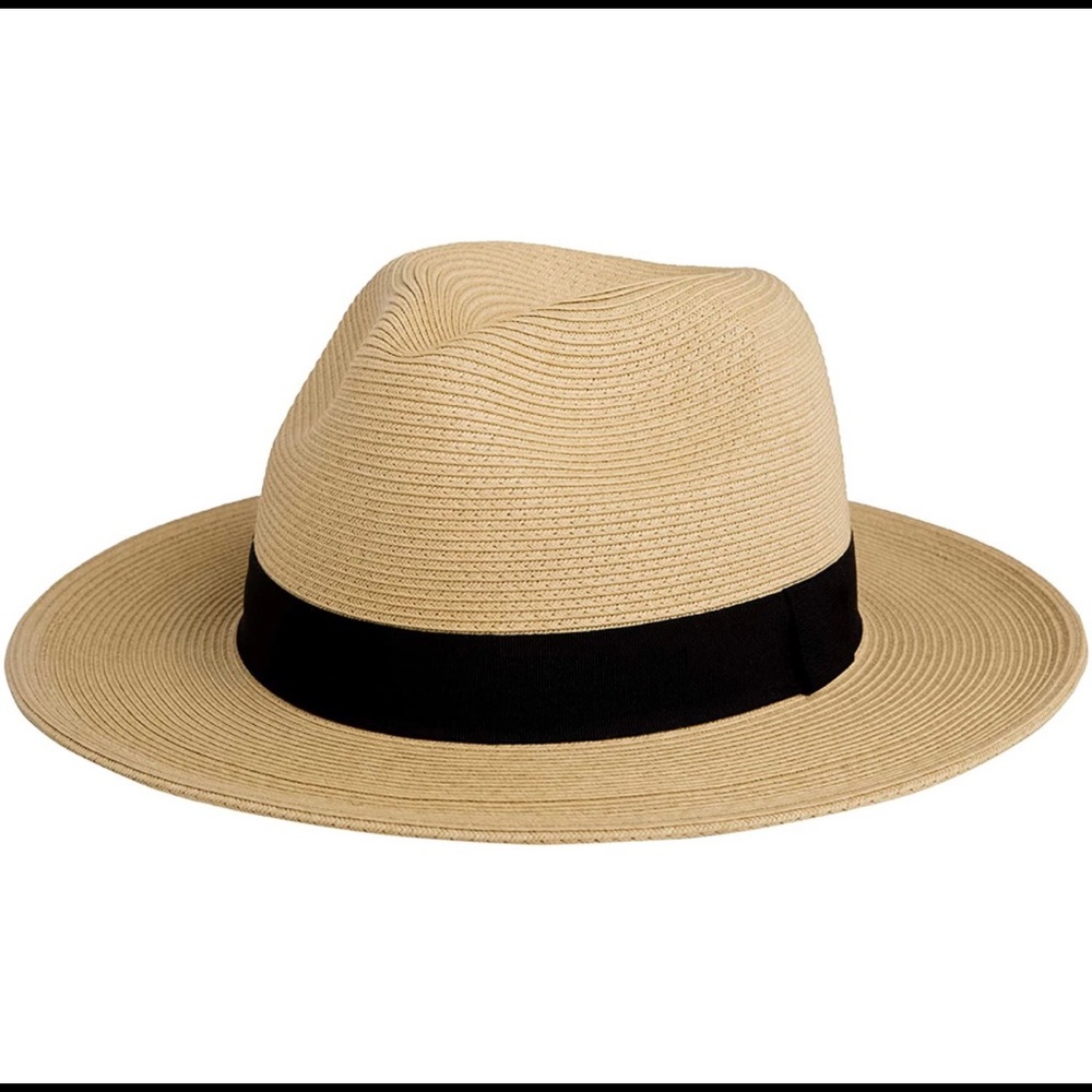Straw Fedora Hat